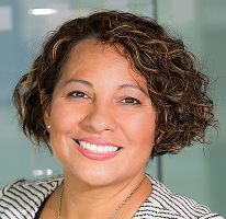 Head of compliance Claire Ashford, financial expert, portrait photo