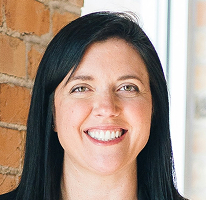 Head of customer support team Sophie Hartwell in a service portrait